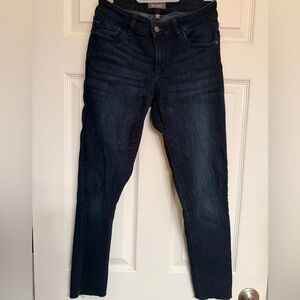 DL1961 Blue Ankle Cropped Jeans